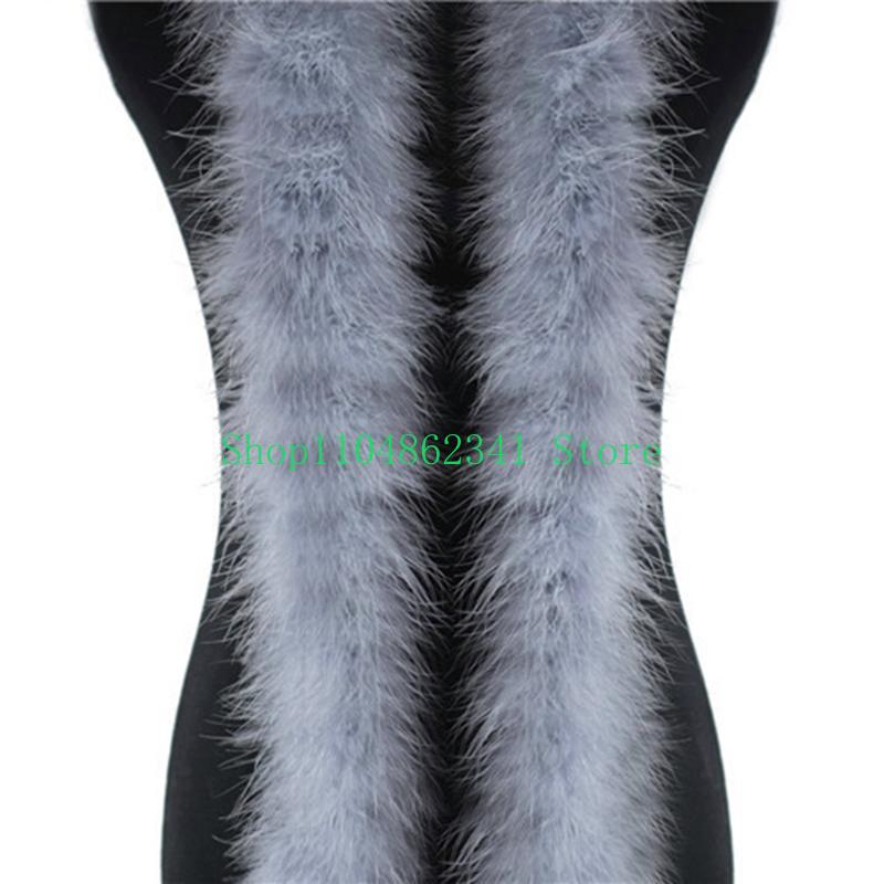 Feather Trim Marabou - 2 Yards Fluffy Marabou Feathers Boa