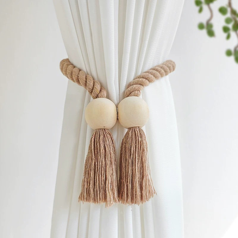 1PC Simple Fringe Beaded Curta - Beaded Trim Fringe ulasan dan harga