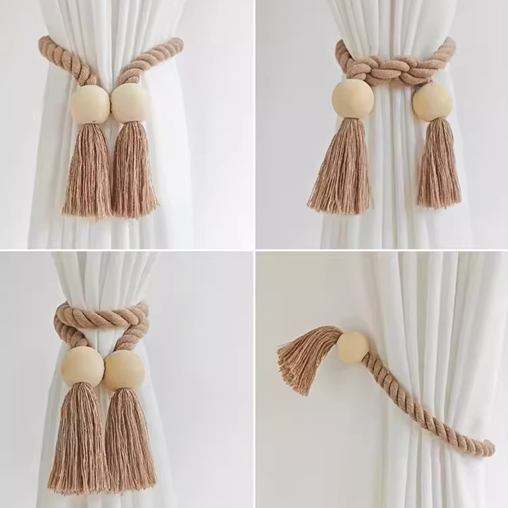 1PC Simple Fringe Beaded Curta - Beaded Trim Fringe ulasan dan harga