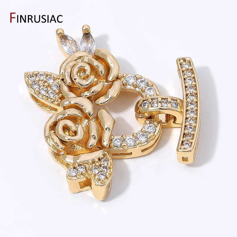 14K Gold Plated Brass Zircon F - Embellishment Crafts ulasan dan harga