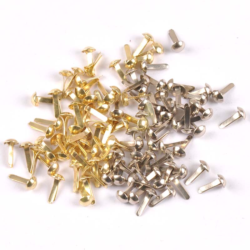 100PCs mixed Silver/golden Rou - Embellishments For Scrapbooking ulasan dan harga