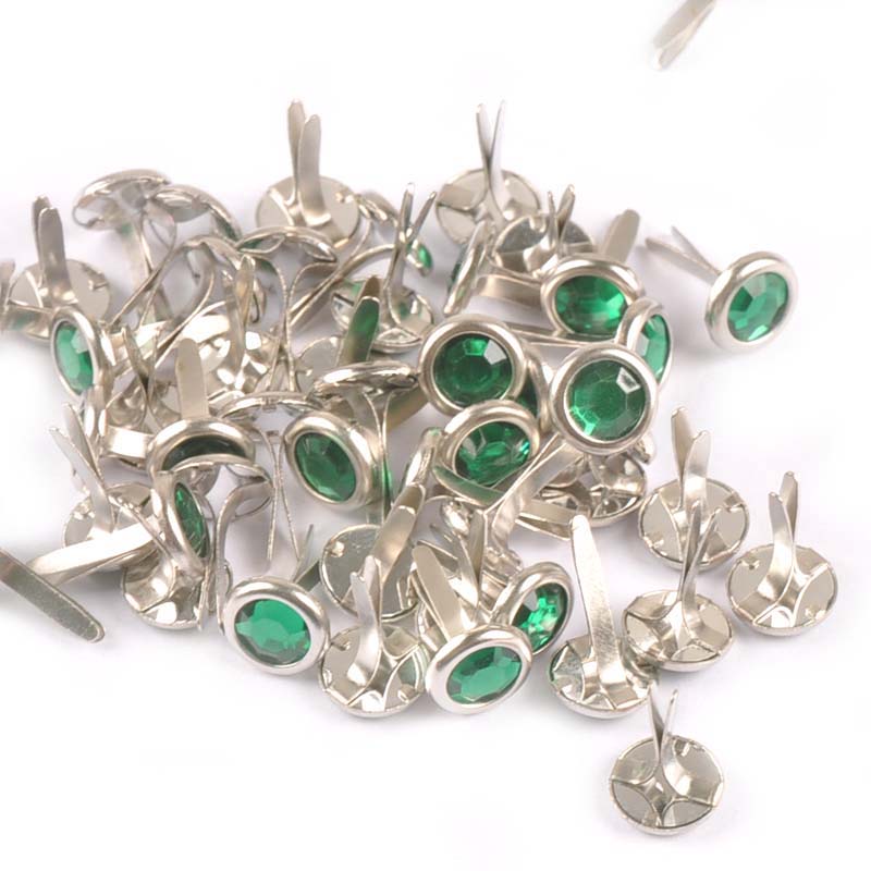 50pcs 8.5X15mm Mix Rhinestone  - Embellishments For Scrapbooking ulasan dan harga