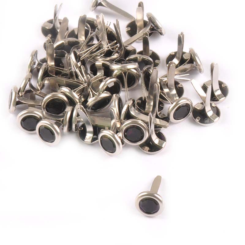 50pcs 8.5X15mm Mix Rhinestone  - Embellishments For Scrapbooking ulasan dan harga