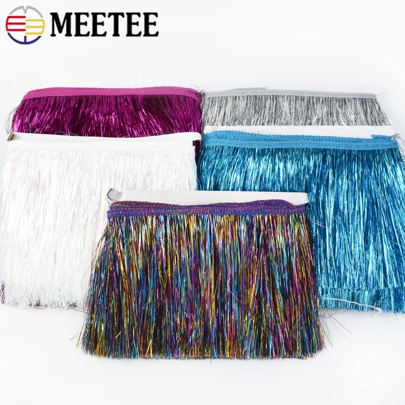 10/15/20cm Gold Metallic Threa - Fringe Ribbon Sewing ulasan dan harga