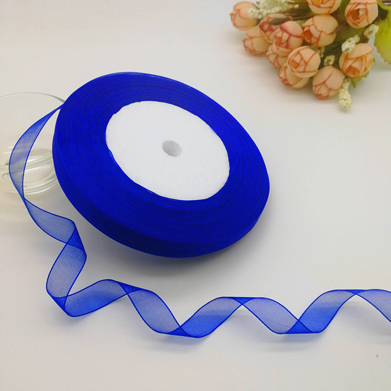 50 Yards 10/20/25mm Width Spoo - Organza Ribbon Spool ulasan dan harga