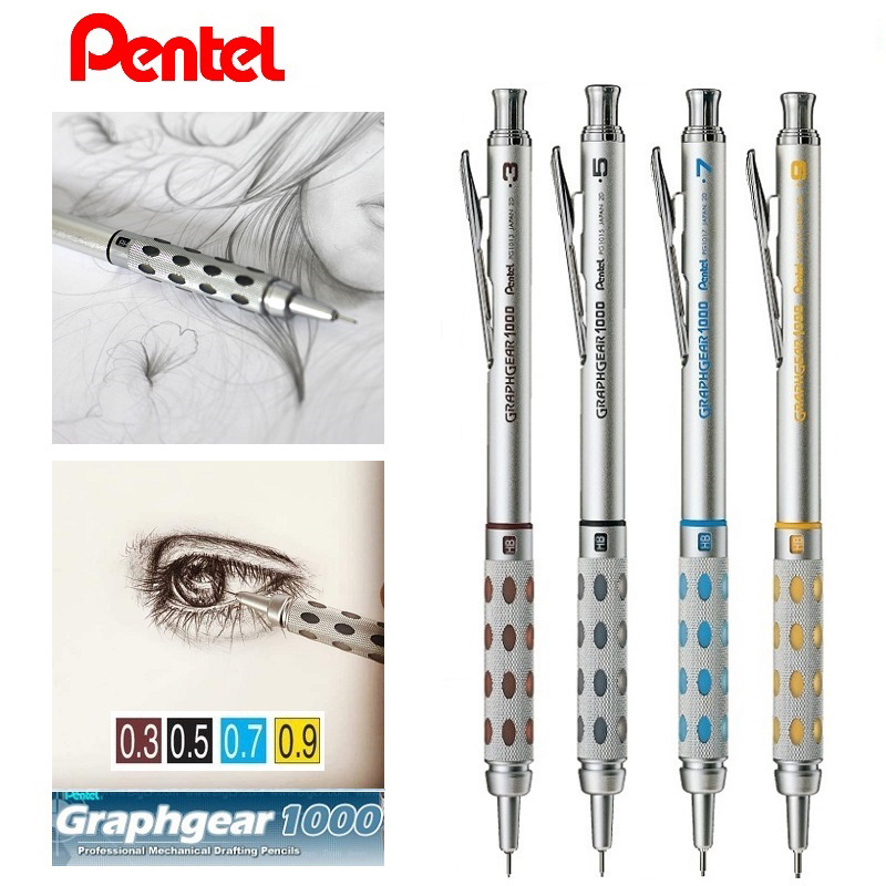 Japan Pentel Mechanical Pencil - Pentel Pen Energel ulasan dan harga