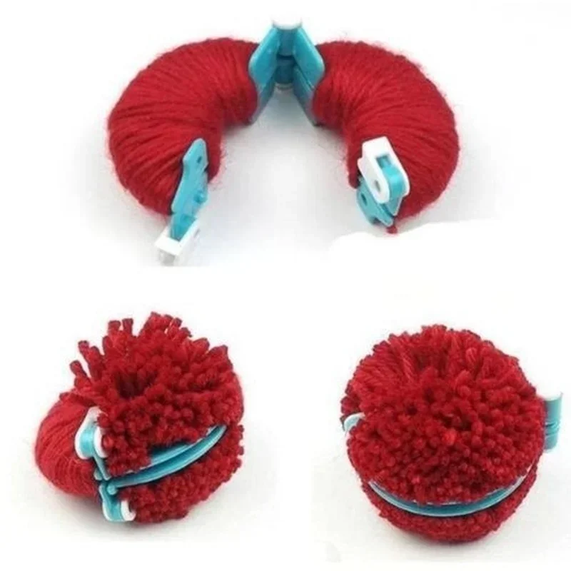 8PCS 4 Sizes Fluff Ball Weaver - Pom Pom Maker Tool ulasan dan harga