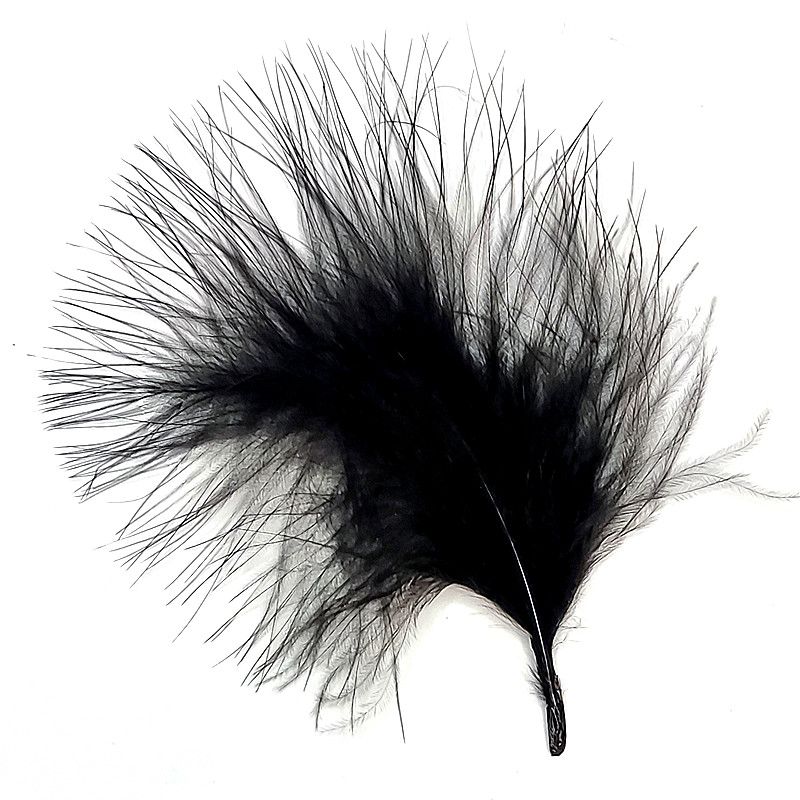 Selected 50pcs feathers turkey - Feather Trim Marabou ulasan dan harga