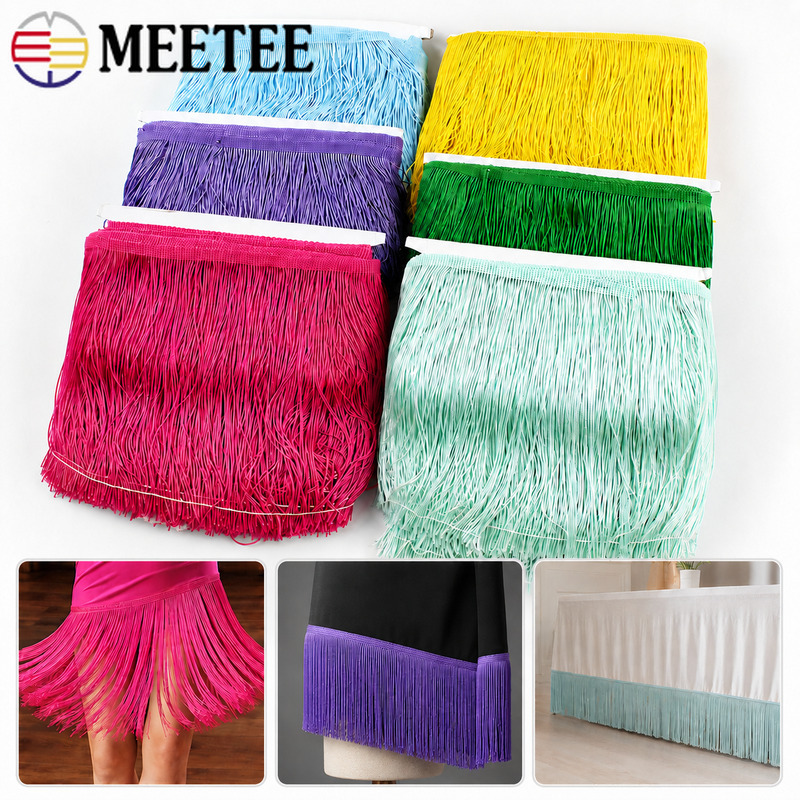 10Y 10-30cm Tassel Fringes for - Fringe Ribbon Sewing ulasan dan harga
