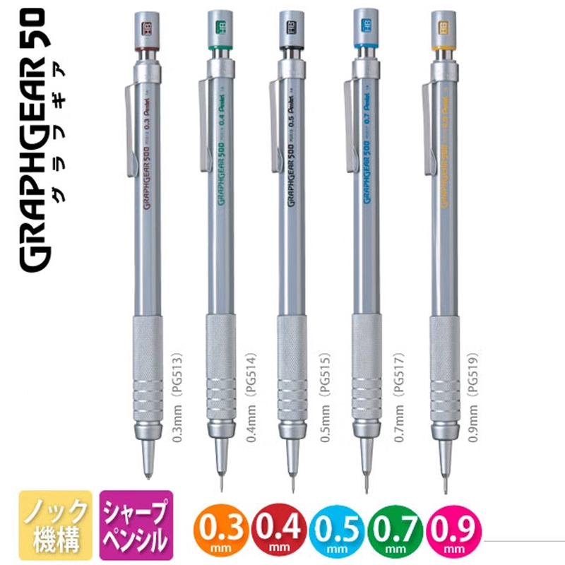 Pentel Mechanical Pencil Graph - Pentel Pen Energel ulasan dan harga
