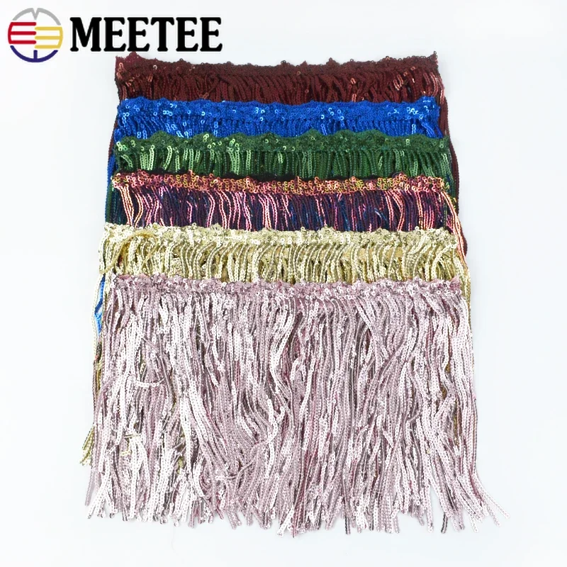 1-5Yard 17cm Latin Dance Fring - Fringe Ribbon Sewing ulasan dan harga
