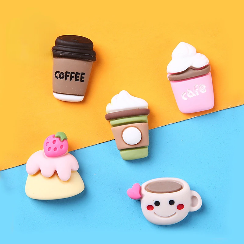 10pcs Cartoon Kawaii Resin Cof - Christmas Craft Embellishment ulasan dan harga