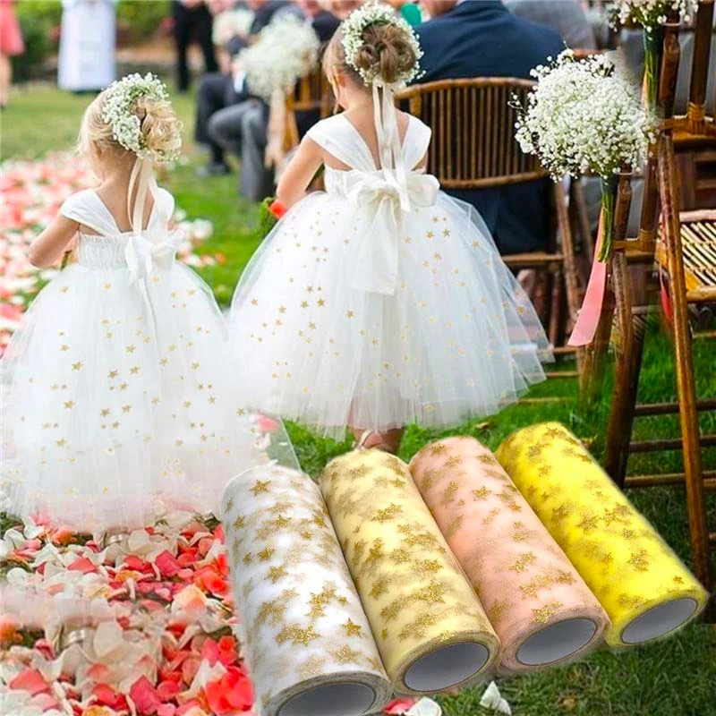6inch 10Y Tule Roll Organza St - Organza Ribbon Spool ulasan dan harga