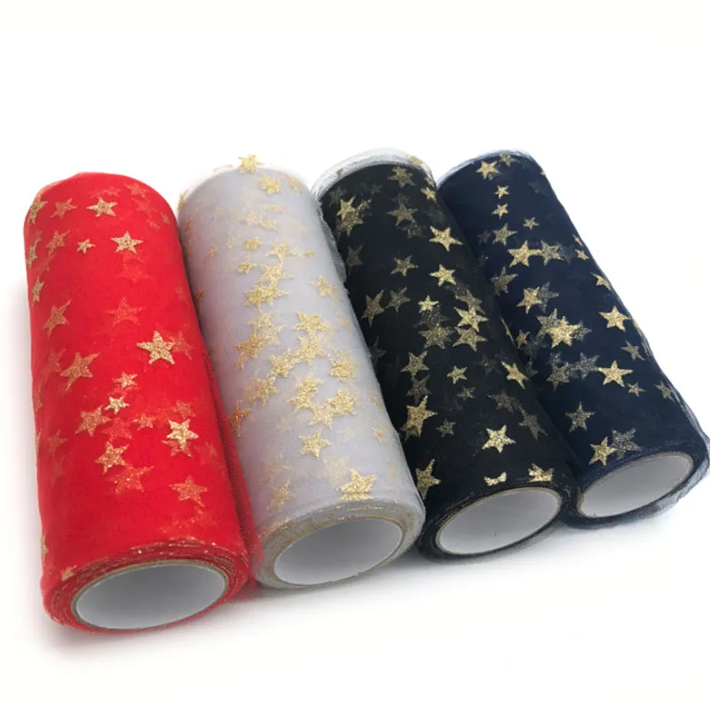 6inch 10Y Tule Roll Organza St - Organza Ribbon Spool ulasan dan harga