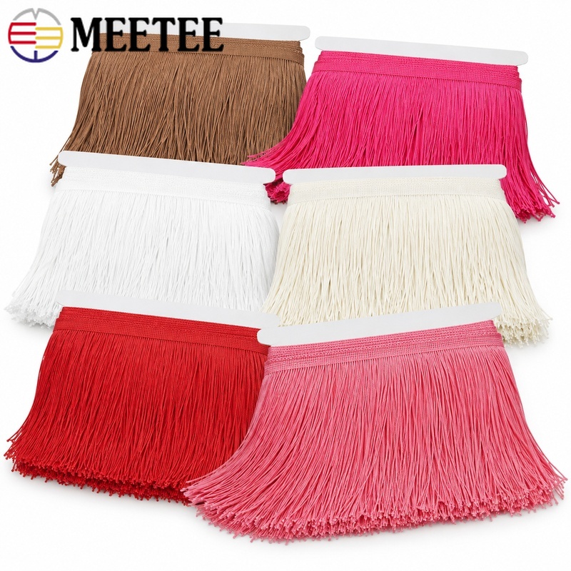 5/10Yards 15cm Polyester Tasse - Fringe Ribbon Sewing ulasan dan harga