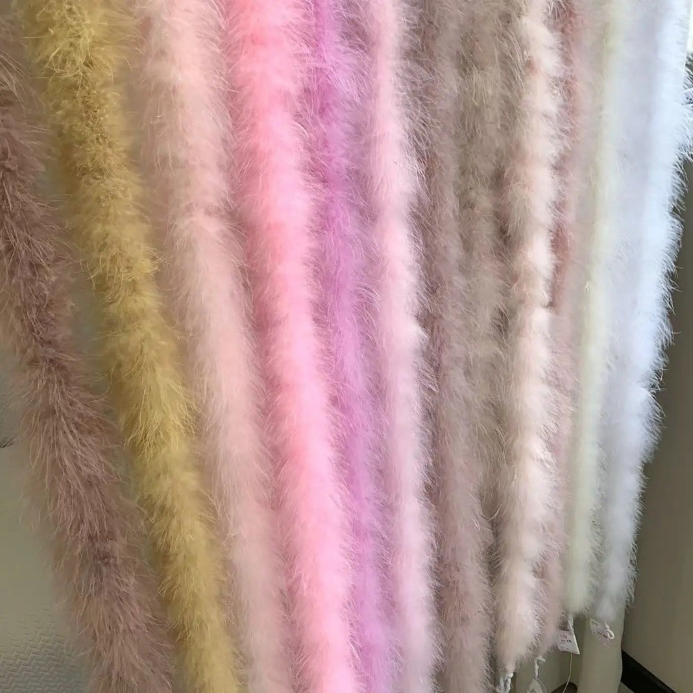 2 Meter Marabou Feather Boa Fa - Feather Trim Marabou ulasan dan harga