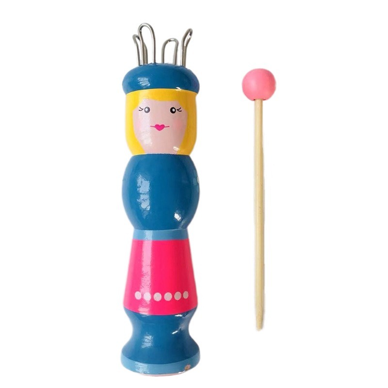 Wooden Doll French Knitter Kid - Pom Pom Maker Tool ulasan dan harga