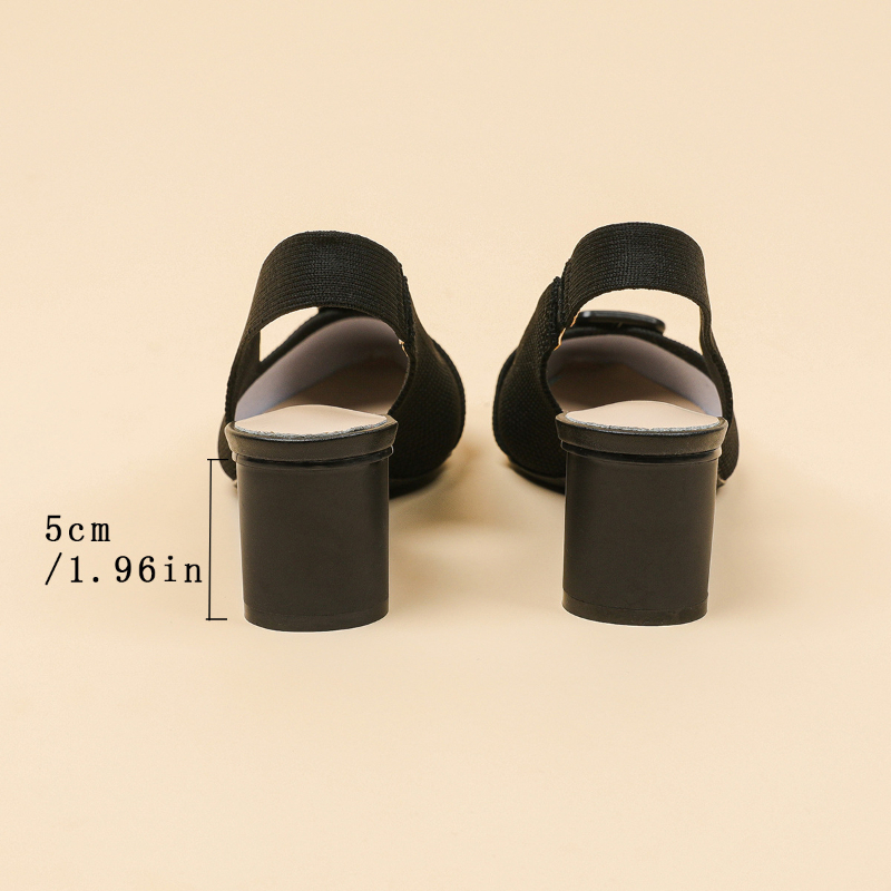 Womens Pointed Toe Knit Hollow - Embellish Knit ulasan dan harga